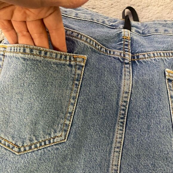 Ben Taverniti Unravel project reversible jean/ tulle skirt, size 25 - Picture 9 of 13